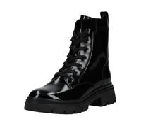Schnürstiefelette GABOR "Gabor Stiefelette Leder", Damen, Gr. 37, schwarz lack, Leder, Schuhe (64933858-37) schwarz lack