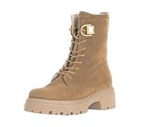 Gabor Damen Combat Boots, Frauen Stiefeletten,Best Fitting,Winterschuhe,gefüttert,Stiefel,Bootee,Booties,Lion (Gold matt),40.5 EU / 7 UK