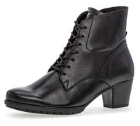 Schnürstiefelette GABOR "Palma", Damen, Gr. 36, schwarz, Nappaleder, unifarben, Schuhe Schnürstiefelette, mit Innenreißverschluss (70793550-36)