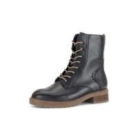 Schnürstiefelette GABOR "Schnürstiefelette", Damen, Gr. 36, schwarz (blau), Schuhe Schnürstiefelette (69341211-36) blau