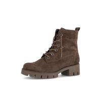 Schnürstiefelette GABOR "Schnürstiefelette", Damen, Gr. 38,5, braun, Schuhe Schnürstiefelette (42708415-38,5) braun