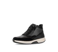 Schnürstiefelette GABOR "Schnürstiefelette", Damen, Gr. 41, schwarz (schwarz, weiß), Schuhe Schnürstiefelette (32299041-41) schwarz, weiß