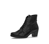 Schnürstiefelette GABOR "Schnürstiefelette Glattleder", Damen, Gr. 40,5, schwarz, Schuhe Schnürstiefelette (32127014-40,5) schwarz