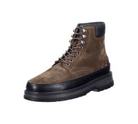 Schnürstiefelette GANT "Gant Stiefelette Veloursleder", Herren, Gr. 43, braun (grau, braun), Veloursleder, Schuhe Schnürstiefelette (15833912-43) grau, braun