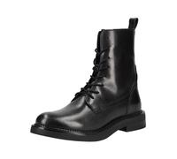 Schnürstiefelette GEOX "Geox Stiefelette Leder", Damen, Gr. 41, schwarz, Leder, Schuhe Schnürstiefelette (71295322-41) schwarz