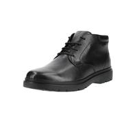 Schnürstiefelette GEOX "Geox Stiefelette Leder", Damen, Gr. 44, schwarz, Schuhe Schnürstiefelette (36213839-44) schwarz
