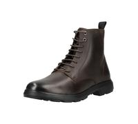 Schnürstiefelette GEOX "Geox Stiefelette Leder", Herren, Gr. 44, coffee, Leder, Schuhe Schnürstiefelette (85094345-44) coffee