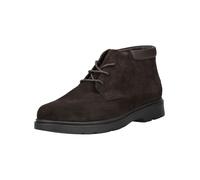 Schnürstiefelette GEOX "Geox Stiefelette Leder/Synthetik", Herren, Gr. 42, braun (dunkelbraun), Leder, Synthetik, Schuhe Schnürstiefelette (84775561-42) dunkelbraun