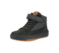 Schnürstiefelette GEOX "Geox Stiefelette Leder/Synthetik", Jungen, Gr. 39, schwarz, Schuhe Schnürstiefelette (26534338-39) schwarz
