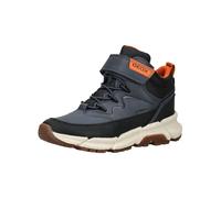 Schnürstiefelette GEOX "Geox Stiefelette Textil", Mädchen, Gr. 31, blau (navy), Textil, Schuhe Schnürstiefelette (63314317-31) navy
