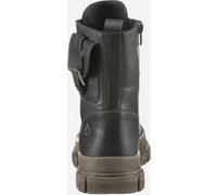 Schnürstiefelette ANDREA CONTI, Damen, Gr. 42, grau, Glattleder, Leder, Schuhe Schnürstiefelette (63704449-42) grau