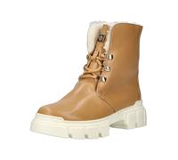 Schnürstiefelette HÖGL "Högl Stiefelette Leder", Damen, Gr. 38,5, nougat, Leder, Schuhe (31214969-38,5) nougat
