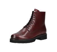 Schnürstiefelette HÖGL "Högl Stiefelette Leder", Damen, Gr. 41, rot (weinrot), Leder, Schuhe Schnürstiefelette (18175622-41)