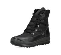 Schnürstiefelette IMAC "Imac Stiefelette Leder", Damen, Gr. 40, schwarz, Leder, Schuhe Schnürstiefelette (97238865-40) schwarz