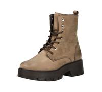 Schnürstiefelette IMAC "Imac Stiefelette Nubukleder", Damen, Gr. 39, taupe, Nubukleder, Schuhe Schnürstiefelette (34326411-39) taupe