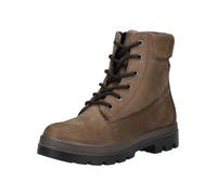 Schnürstiefelette IMAC "Imac Stiefelette Nubukleder", Damen, Gr. 40, dunkelbraun, Nubukleder, Schuhe Schnürstiefelette (31139067-40) dunkelbraun