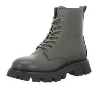 Schnürstiefelette in grün - Gr. - 41