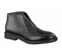 Schnürstiefelette in schwarz - Gr. - 46