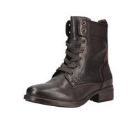 Schnürstiefelette JOSEF SEIBEL "Josef Seibel Stiefelette Leder", Damen, Gr. 40, chocolate, Leder, Schuhe Schnürstiefelette (48875042-40) chocolate