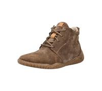 Schnürstiefelette JOSEF SEIBEL "Josef Seibel Stiefelette Veloursleder", Damen, Gr. 40, taupe, Veloursleder, Schuhe Schnürstiefelette (51059247-40)