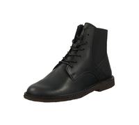 Schnürstiefelette KICKERS "Kickers Stiefelette Leder", Damen, Gr. 41, schwarz, Leder, Schuhe Schnürstiefelette (91134651-41)