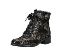 Laura Vita Schnürstiefelette EMCMAO 45 Leder Damen Gr. 37 Bronze
