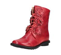 Schnürstiefelette LAURA VITA "LAURA VITA Stiefelette Leder", Damen, Gr. 40, rot, Leder, Schuhe Schnürstiefelette (85624912-40) rot