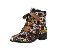 Schnürstiefelette LAURA VITA "LAURA VITA Stiefelette Textil", Damen, Gr. 40, braun (camel), Textil, Schuhe Schnürstiefelette (44973913-40) camel