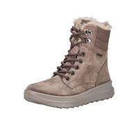 Schnürstiefelette LEGERO "Legero Stiefelette Nubukleder", Damen, Gr. 39, beige (rosa), Nubukleder, Schuhe Schnürstiefelette (53793048-39) rosa