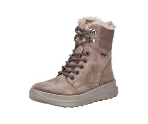 Schnürstiefelette LEGERO "Legero Stiefelette Nubukleder", Damen, Gr. 40, beige (rosa), Nubukleder, Schuhe Schnürstiefelette (53793048-40) rosa