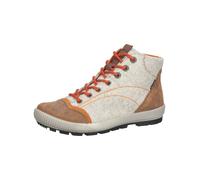 Schnürstiefelette LEGERO "Legero Stiefelette Veloursleder", Damen, Gr. 36, beige, Veloursleder, Schuhe Schnürstiefelette (55324356-36)