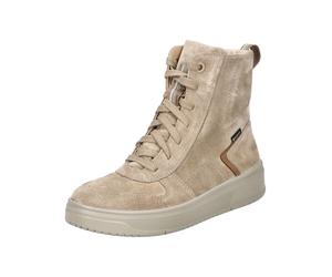 Schnürstiefelette LEGERO "Legero Stiefelette Veloursleder", Damen, Gr. 40, beige, Veloursleder, Schuhe Schnürstiefelette (21610166-40) beige