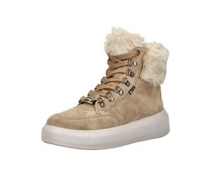 Schnürstiefelette LEGERO "Legero Stiefelette Veloursleder/Textil", Damen, Gr. 38, beige, Textil, Veloursleder, Schuhe Schnürstiefelette (52656727-38) beige