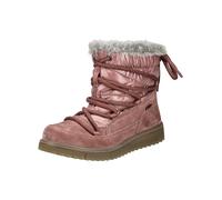 Schnürstiefelette LEGERO "Legero Stiefelette Veloursleder/Textil", Damen, Gr. 38, rot (hellrot), Textil, Veloursleder, Schuhe Schnürstiefelette (29286116-38) hellrot