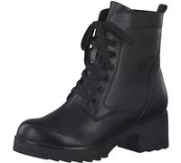 Schnürstiefelette MARCO TOZZI Gr. 39, schwarz Damen Schuhe Reißverschlussstiefeletten mit FEEL-ME Ausstattung (33749662-39) schwarz