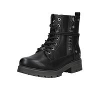 Schnürstiefelette MUSTANG SHOES "Mustang Shoes Stiefelette Lederimitat", Damen, Gr. 36, schwarz, Lederimitat, Schuhe Schnürstiefelette (16131415-36) schwarz