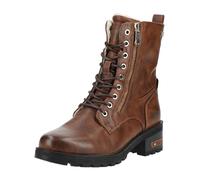 Schnürstiefelette MUSTANG SHOES "Mustang Shoes Stiefelette Lederimitat", Damen, Gr. 42, Lederimitat, braun, Schuhe Schnürstiefelette (94413537-42) braun