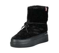 Schnürstiefelette NAPAPIJRI "Napapijri Stiefelette Lederimitat", Damen, Gr. 37, schwarz, Lederimitat, Schuhe Schnürstiefelette (29292536-37) schwarz