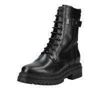 Schnürstiefelette NERO GIARDINI "Nero Giardini Stiefelette Leder", Damen, Gr. 37, schwarz, Leder, Schuhe Schnürstiefelette (43696220-37) schwarz