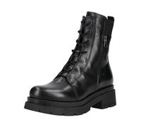Schnürstiefelette NERO GIARDINI "Nero Giardini Stiefelette Leder/Textil", Damen, Gr. 40, schwarz, Leder, Textil, Schuhe Schnürstiefelette (32837155-40)