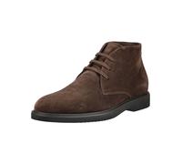 Schnürstiefelette NERO GIARDINI "Nero Giardini Stiefelette Veloursleder", Herren, Gr. 44, braun (dunkelbraun), Veloursleder, Schuhe Schnürstiefelette (70409330-44) dunkelbraun