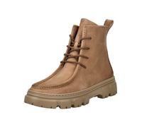 Schnürstiefelette PAUL GREEN "Paul Green Stiefelette Nubukleder", Damen, Gr. 37,5, tan, Nubukleder, Schuhe Schnürstiefelette (99093261-37,5) tan
