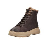 Schnürstiefelette PAUL GREEN "Paul Green Stiefelette Nubukleder", Damen, Gr. 40,5, mocca, Nubukleder, Schuhe Schnürstiefelette (75705637-40,5) mocca