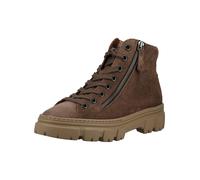 Schnürstiefelette PAUL GREEN "Paul Green Stiefelette Veloursleder", Damen, Gr. 40,5, braun, Veloursleder, Schuhe Schnürstiefelette (35880051-40,5) braun