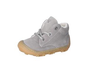 Schnürstiefelette PEPINO "Pepino Halbschuhe Leder", Damen, Gr. 23, Lammwolle, grau (graphit), Leder, Schuhe Schnürstiefelette (90865446-23) graphit