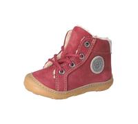 Schnürstiefelette PEPINO "Pepino Stiefelette Leder", Damen, Gr. 22, burgunder, Leder, Schuhe Schnürstiefelette (25552628-22) burgunder