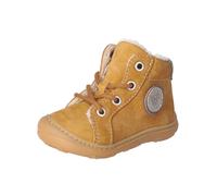 Schnürstiefelette PEPINO "Pepino Stiefelette Leder", Damen, Gr. 22, mustard, Leder, Schuhe Schnürstiefelette (21077430-22) mustard