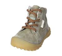 Schnürstiefelette PEPINO "Pepino Stiefelette Veloursleder/Textil", Damen, Gr. 24, braun (grün, braun), Textil, Veloursleder, Schuhe Schnürstiefelette (37758746-24) grün, braun