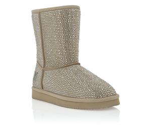 Schnürstiefelette PHILIPP PLEIN "Verziert", Damen, Gr. 41, Normalschaft, 06, beige, Schuhe Schnürstiefelette (19238962-41) 06, beige