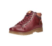 Schnürstiefelette PIKOLINOS "PIKOLINOS Stiefelette Leder", Damen, Gr. 37, rot (rotbraun), Leder, Schuhe Schnürstiefelette (45724535-37) rotbraun